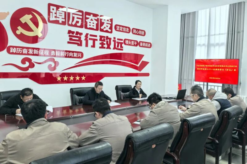集團黨委委員、紀委書記潘彬列席旁聽朝開公司黨支部理論學習會并講授專題黨課